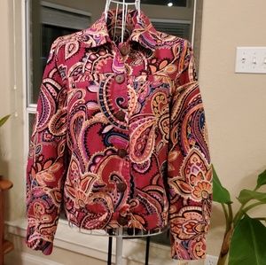 LifeStyle Bright Multicolored denim jacket